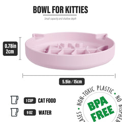 Slowpaw silicona de grado alimentario, segura para mascotas