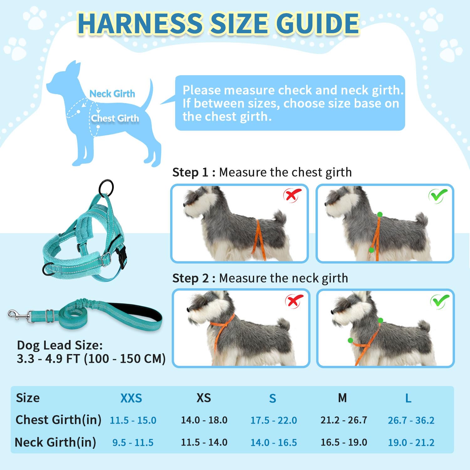 SlowTon arnés ligero y duradero, ideal para paseos diarios con perros pequeños