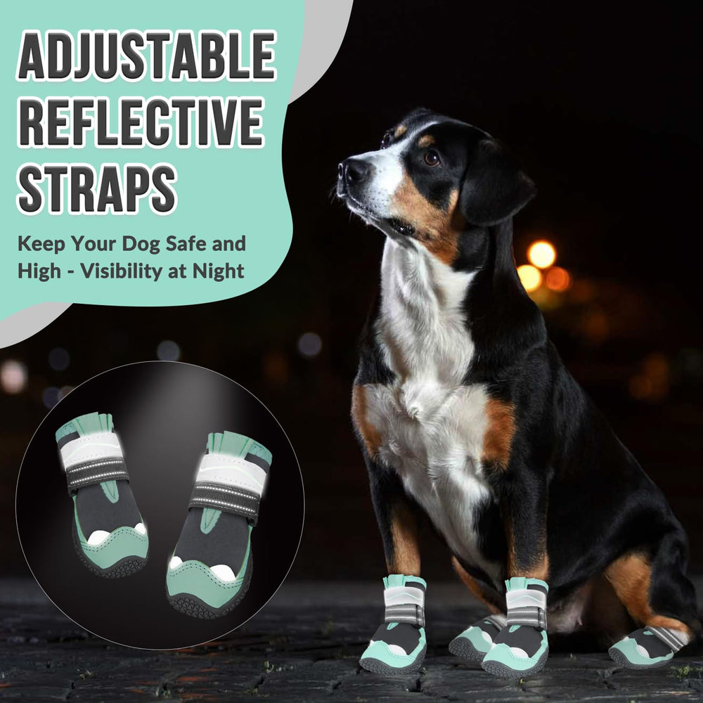 SlowTon botas perros, protegen patas en exterior e interior