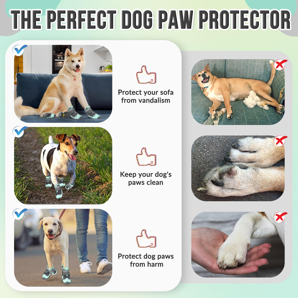 SlowTon botas perros, disponibles en múltiples tallas para diferentes patas