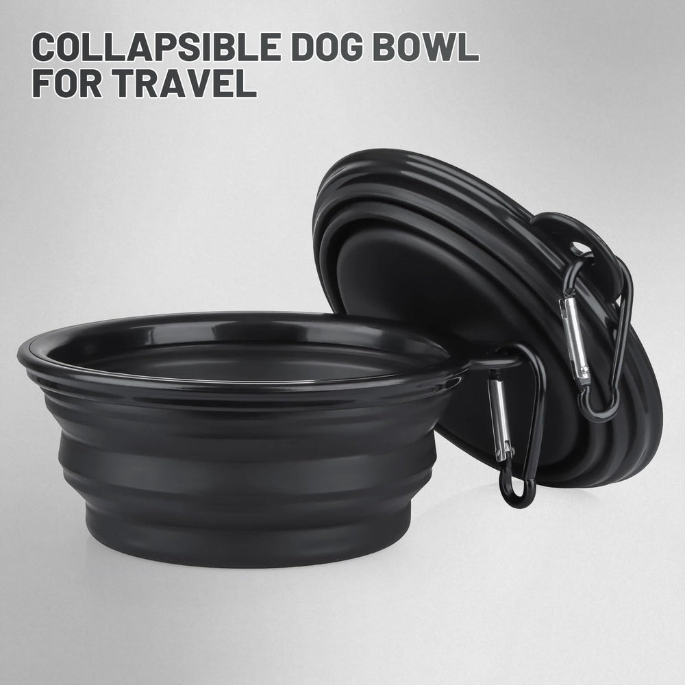 SLSON bebedero plegable para mascotas, ideal para caminatas al aire libre