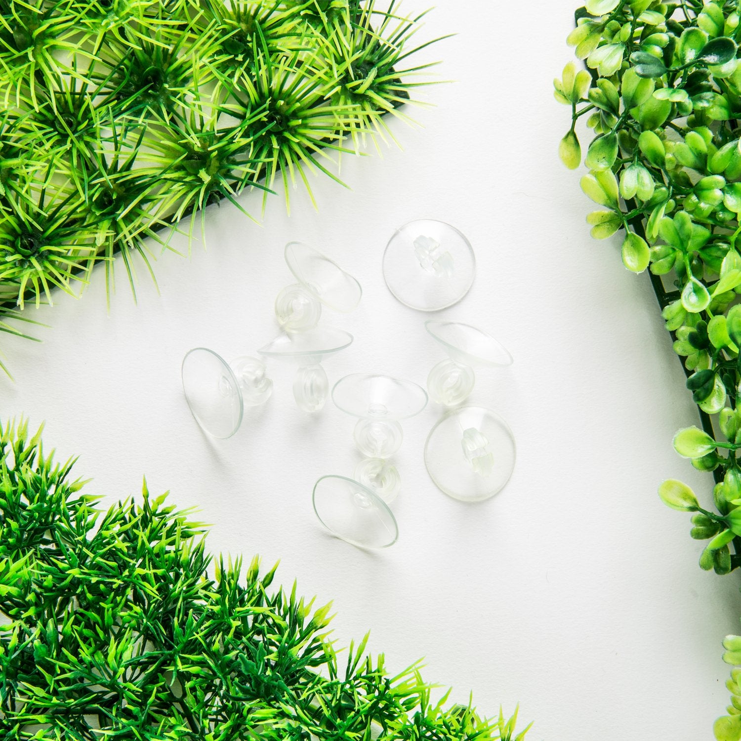 SLSON plantas artificiales para acuario, bajo mantenimiento