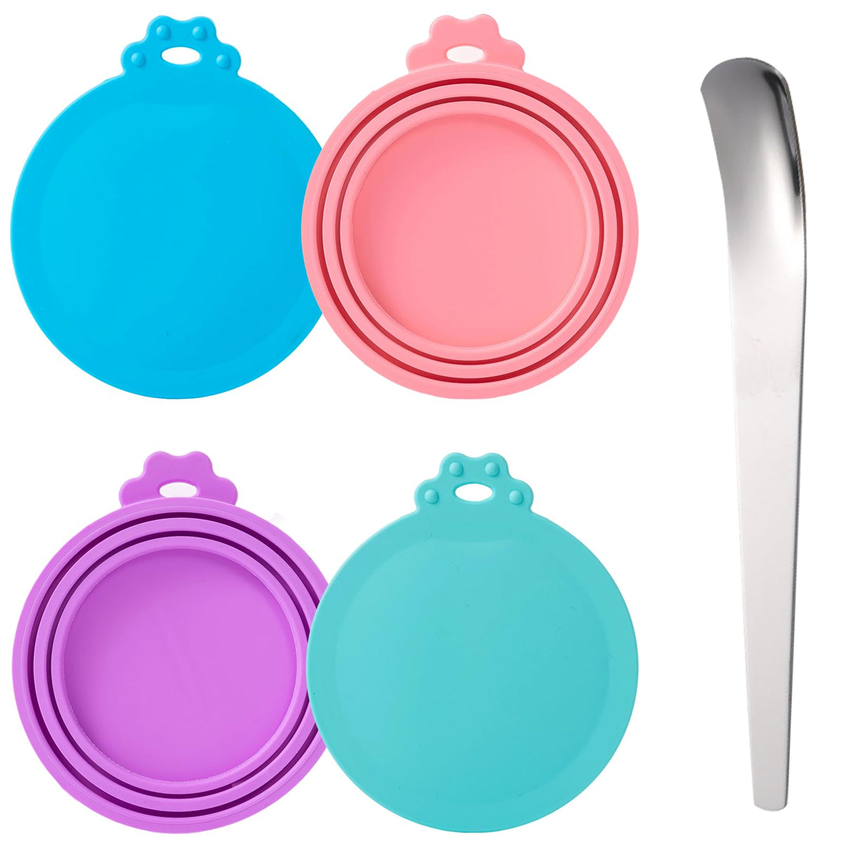 SLSON tapa universal de silicona para latas mantiene fresca la comida de tu mascota