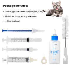 SLWHYZL Kit biberón gatitos-5ml: opción versátil para varias etapas.