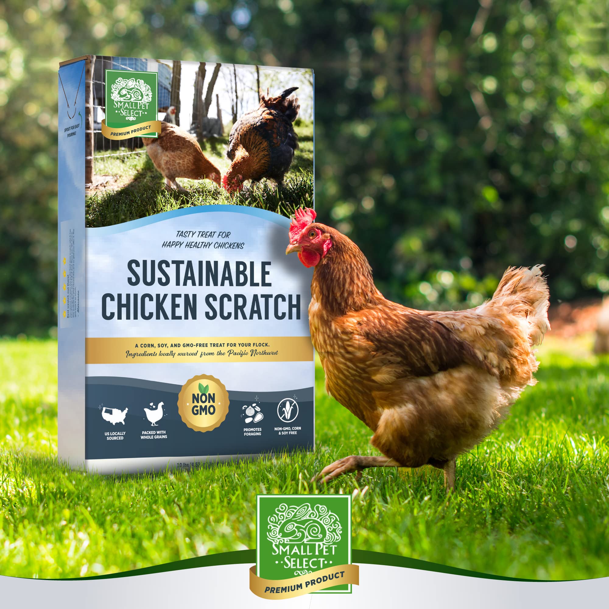 Small Pet Select almacenamiento adecuado para conservar la frescura.