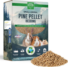 Cama de pino Small Pet Select con absorción superior para controlar olores.