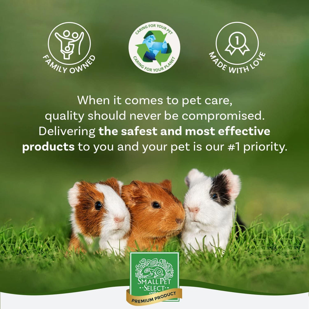 Small Pet Select cama de papel no reciclado, opción práctica de desecho.