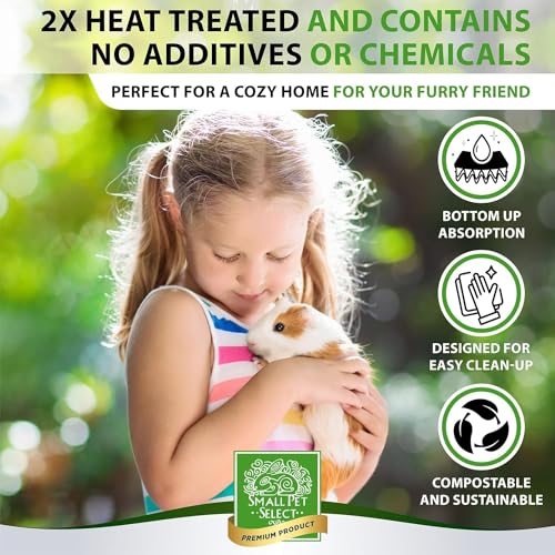 Small Pet Select: control de olores en la jaula con lecho natural.
