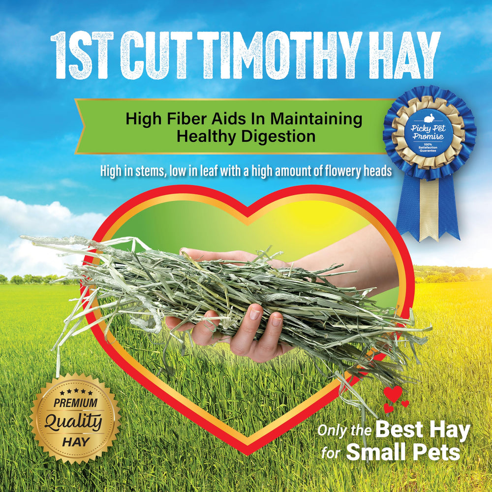 Small Pet Select heno timoteo 1ra corte para conejos y cobayas.