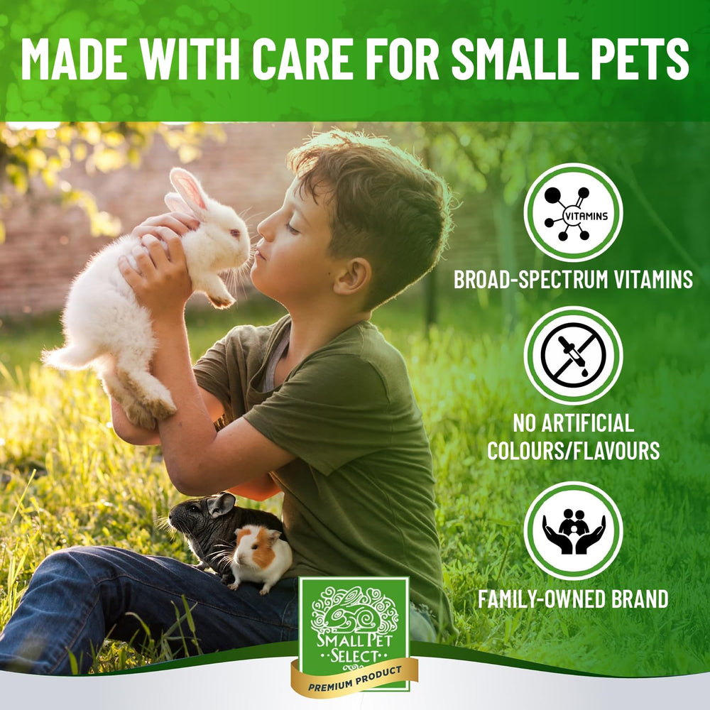 Small Pet Select Select Care: empaque recerrable protege la frescura tras abrir.