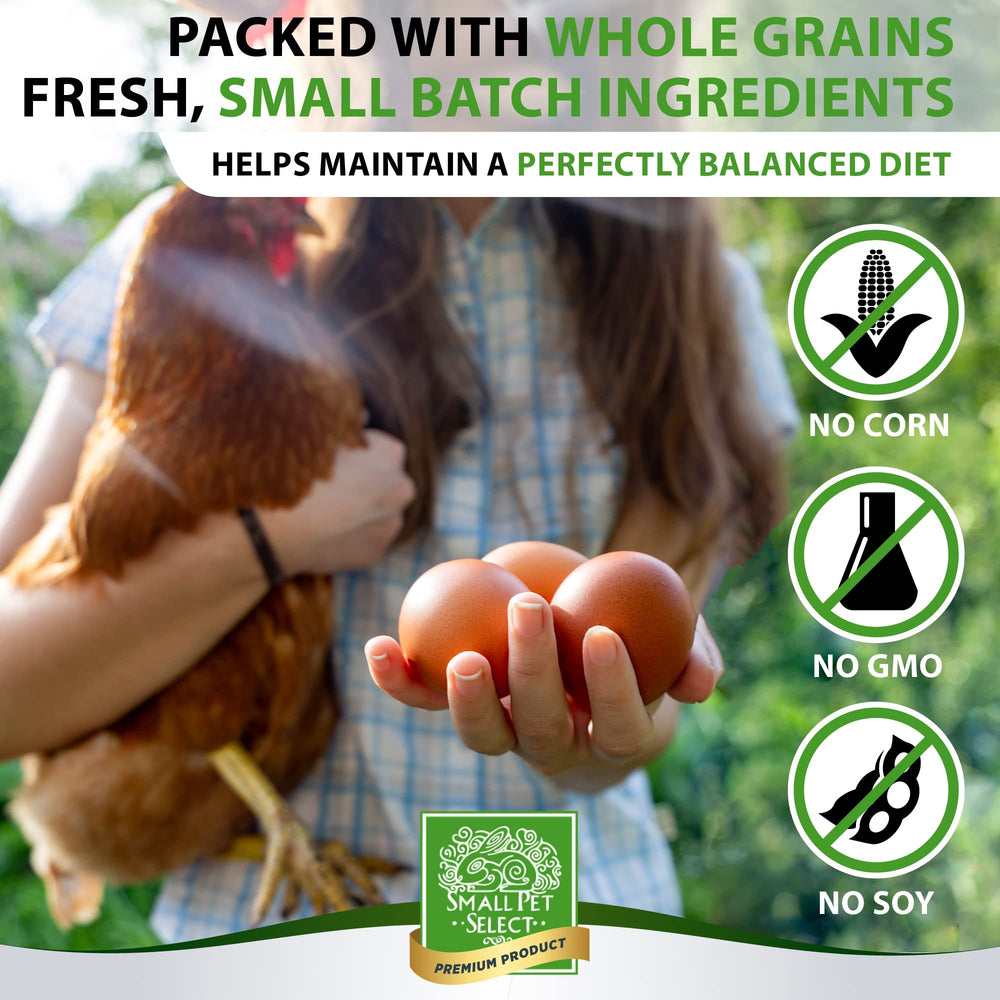 Small Pet Select Scratch sin maiz, sin soja y sin transgenico para dietas naturales.