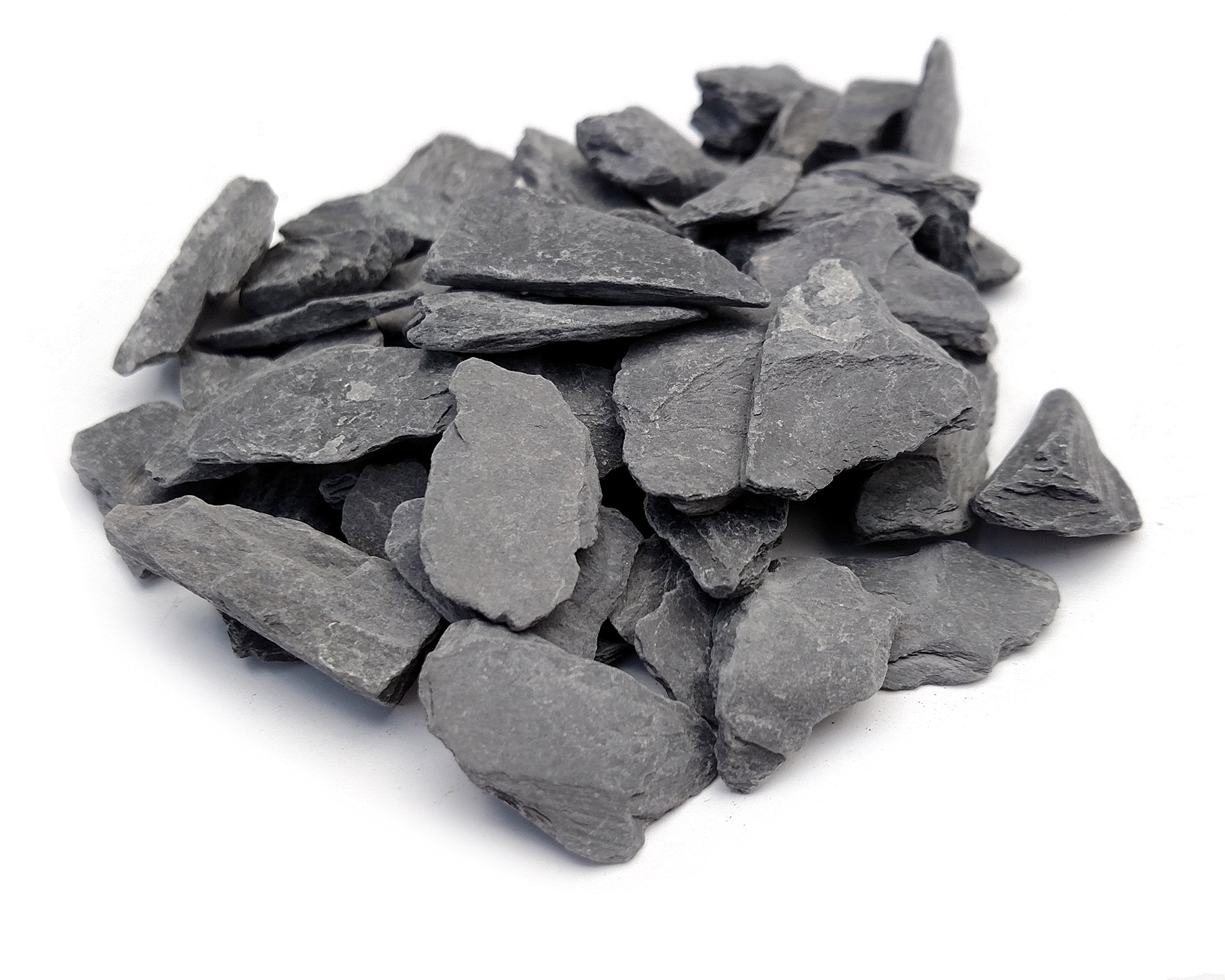 Small World Slate & Stone: piedras naturales para jardines miniatura, aportan realismo duradero.