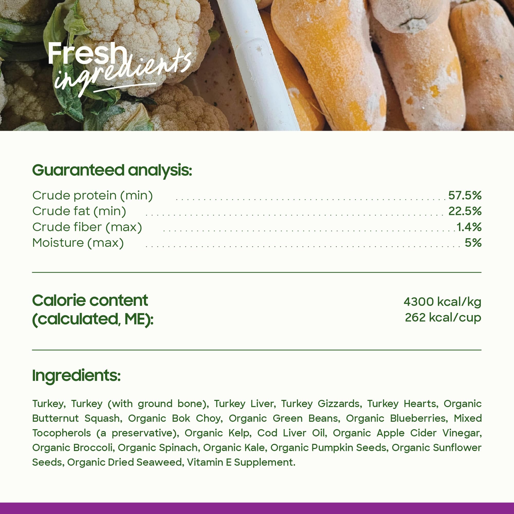 smallbatch comida completa o aderezo crujiente para perros exigentes.