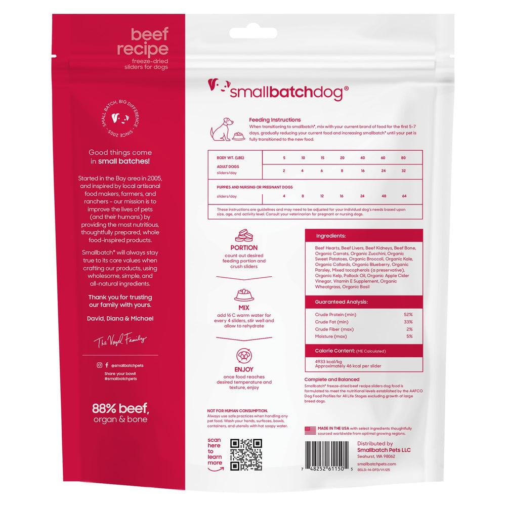 Smallbatch Pets: fórmula sin granos para dietas sensibles