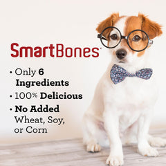 SmartBones Producto fabricado en Estados Unidos, control de calidad para mascotas.