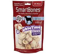 SmartBones DoubleTime mini: empaque práctico para perros
