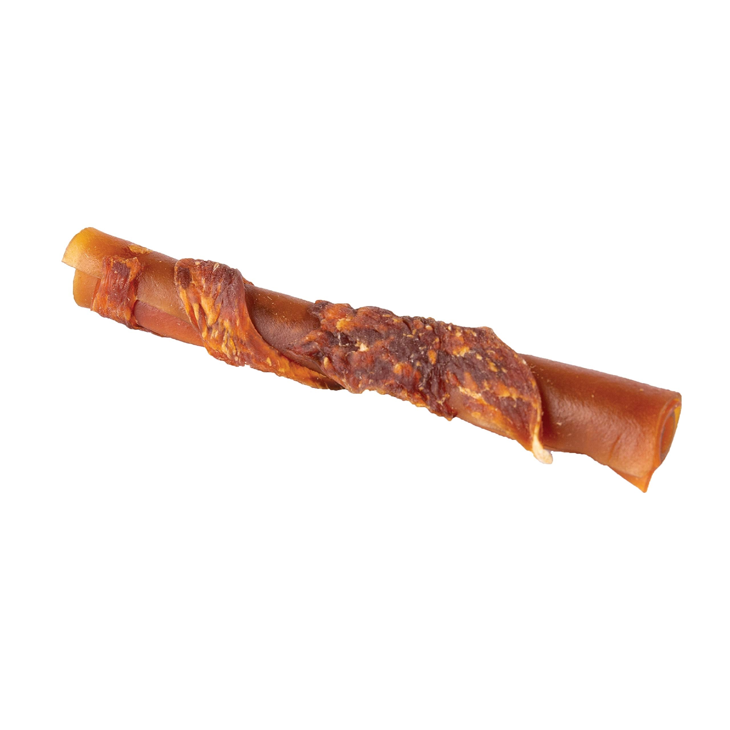 SmartBones ingredientes reales de pollo y vegetales, sabor natural para perros.