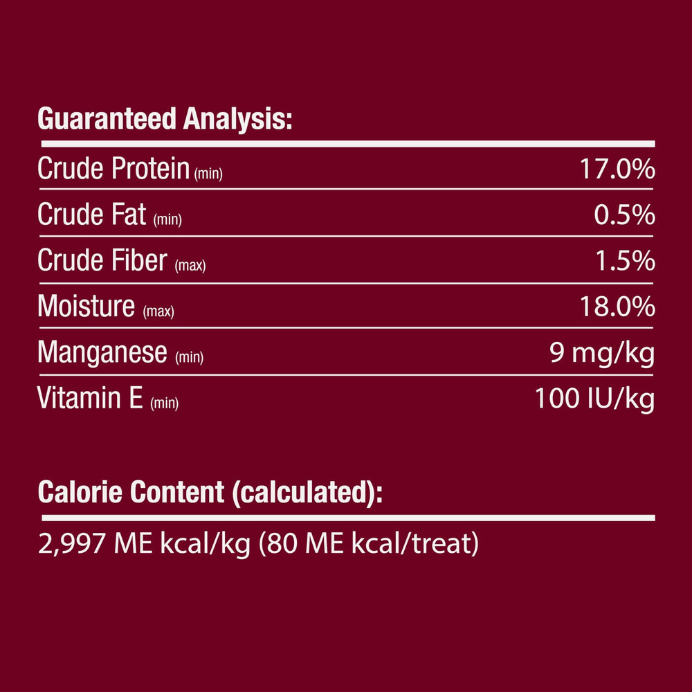 SmartBones ingredientes sin conservantes artificiales, snack seguro