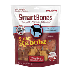 SmartBones Smart Kabobz mordida pollo: sabor irresistible para perros activos
