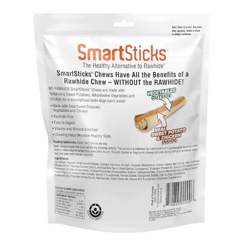 SmartSticks batata dulce para satisfacción y nutrición