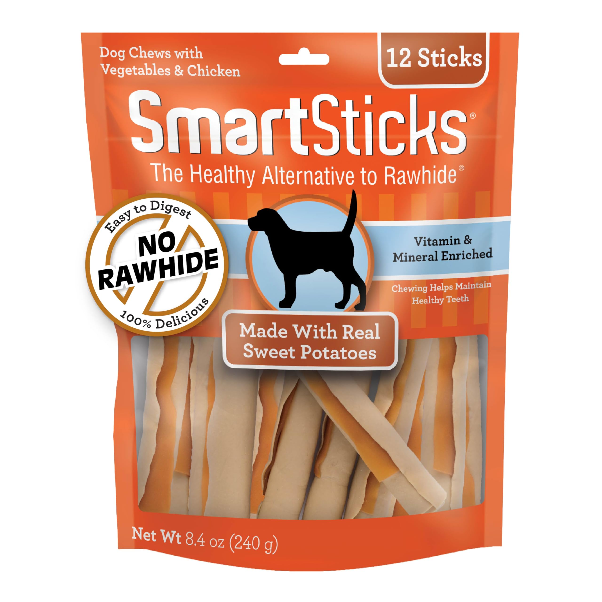 SmartSticks carne real para sabor delicioso y digestión suave