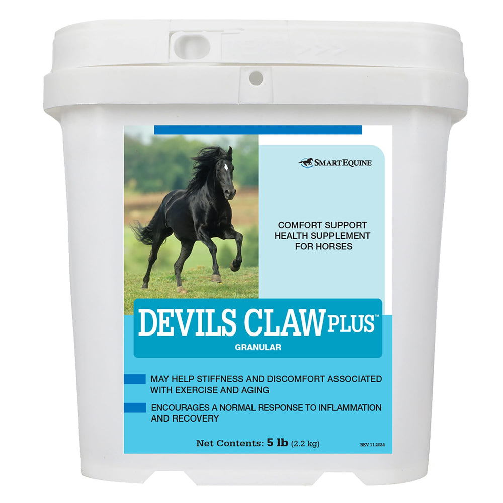 SmartEquine Garra del Diablo Plus en botella, apoyo articular para caballos.