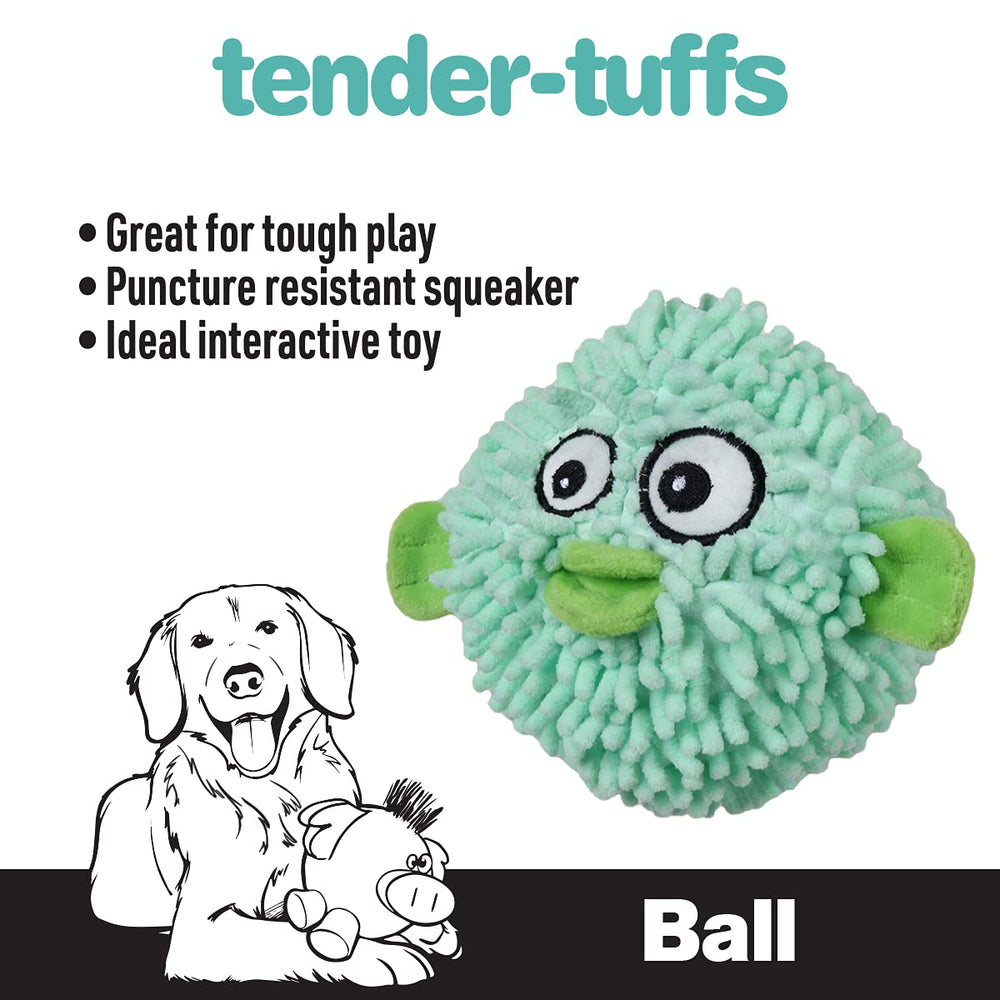SmartPetLove Snuggle Puppy Tender-Tuffs Ball detalle-chirrador para horas de diversión
