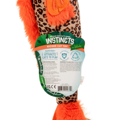 HappyNip Fin Frenzy con plumas y felpa para juego y persecución