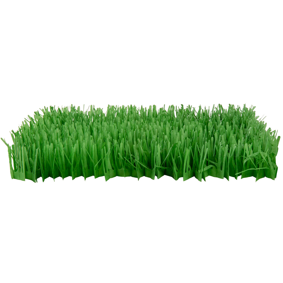 SmartyKat Instincts Meadow Mayhem: alfombra de hierba de papel crujiente para atrapar la curiosidad del gato
