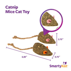 Infundidos con HappyNip y silvervine para atraer juego exitoso con SmartyKat