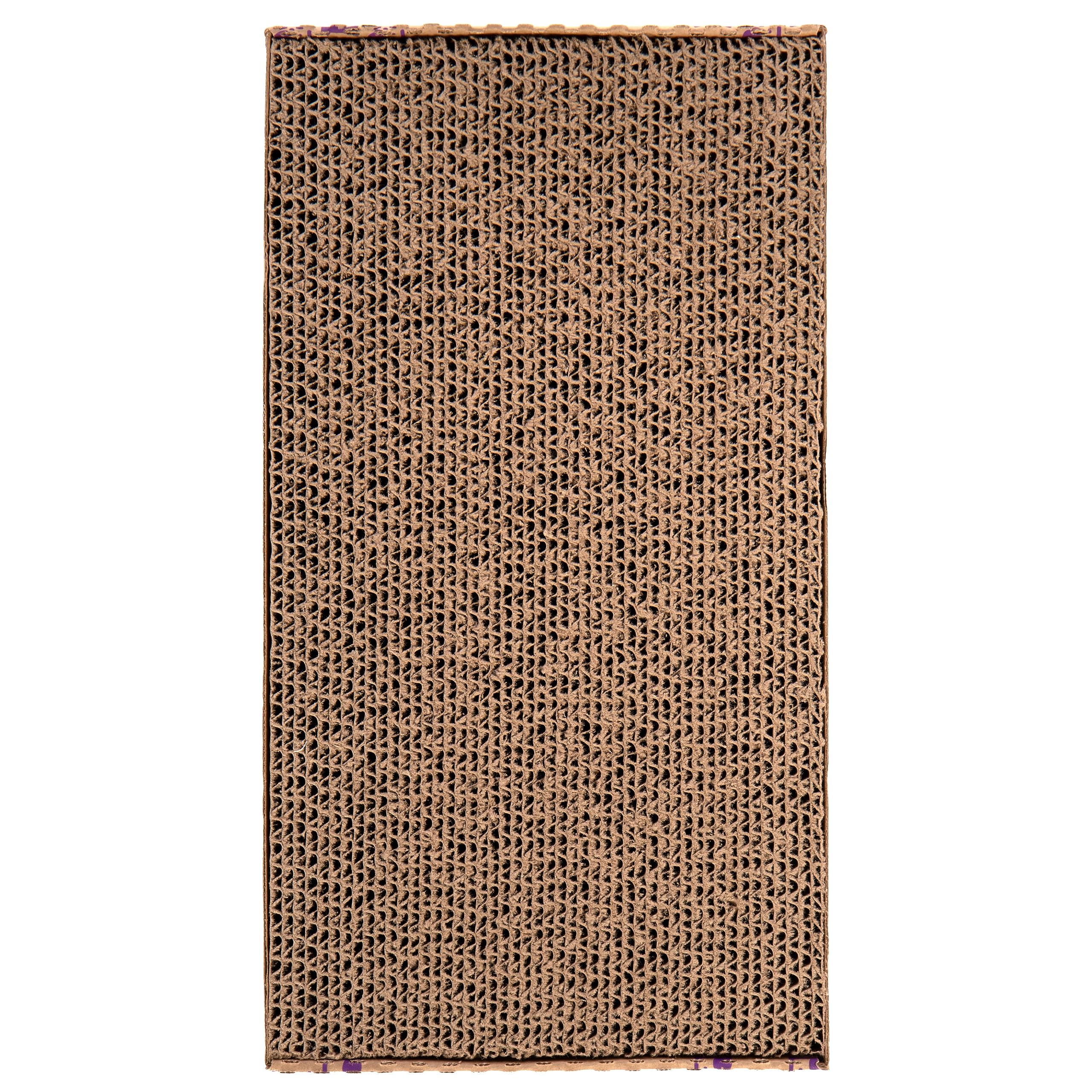SmartyKat Super Scratcher uso inclinado para una experiencia de arañar cómoda.