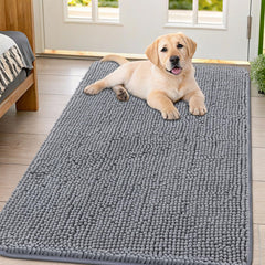 Smiry alfombra entrada patas mojadas, absorbe humedad y suciedad.