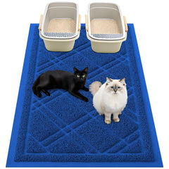 Smiry alfombra para arenero 47x32, base antideslizante evita movimientos.