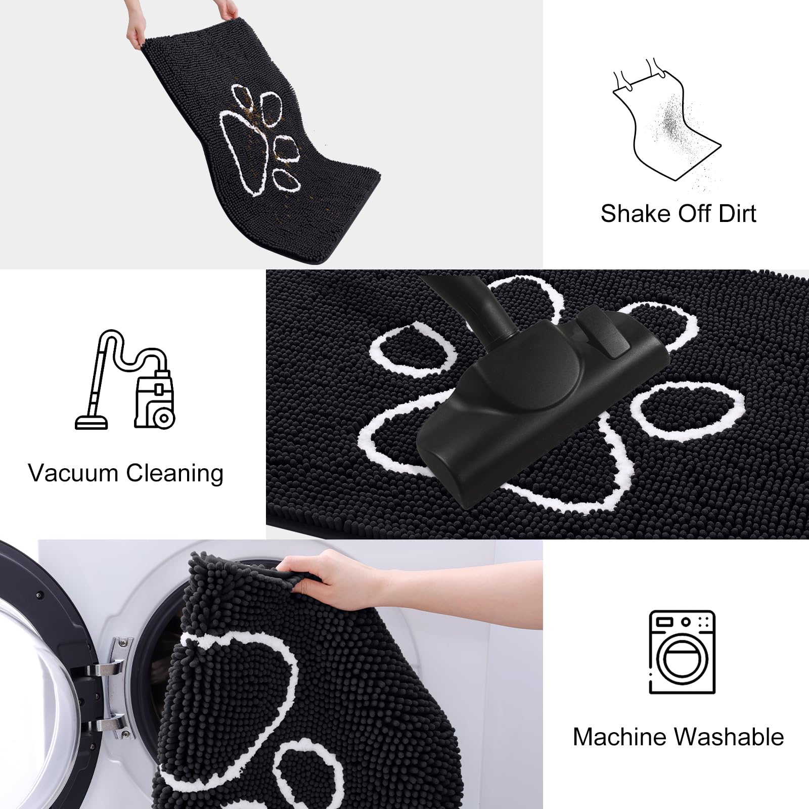 Smiry chenille toque lujoso confort para pies y patitas