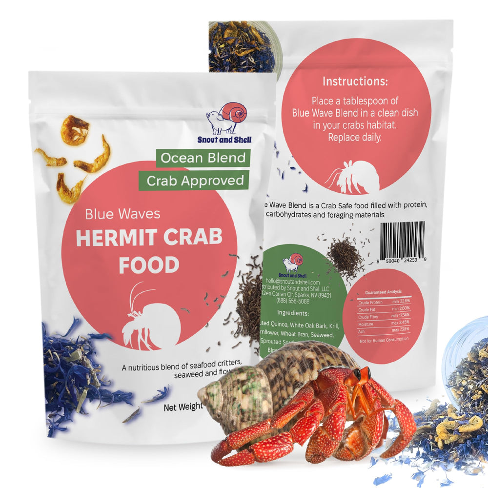 Snout and Shell: mezcla-proteina-marina con sabor marino para dieta variada.