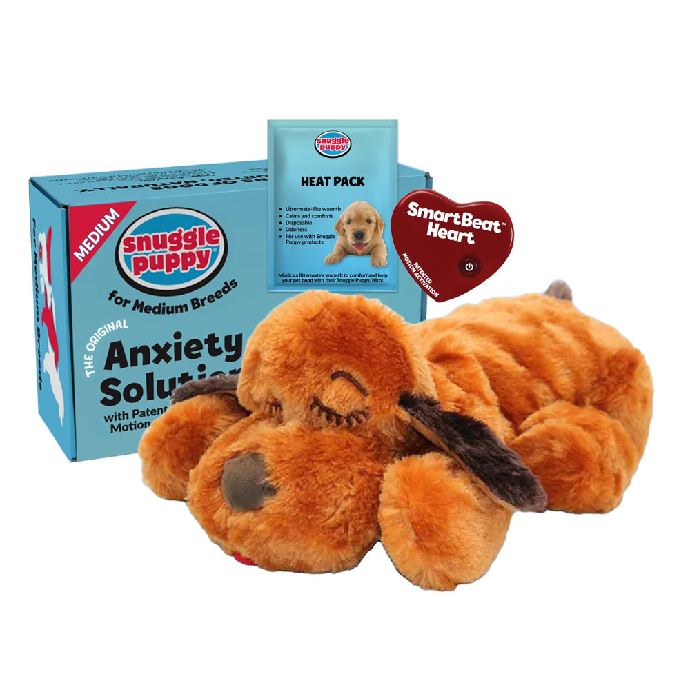 Snuggle Puppy con latido realista para calentar las noches del cachorro