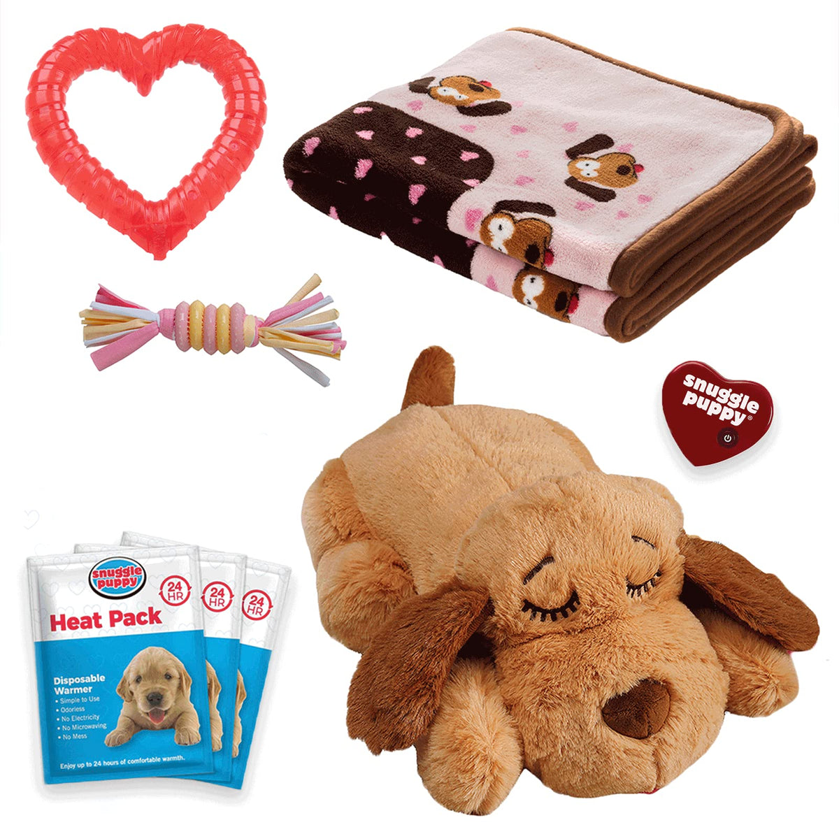 Snuggle Puppy Original Biscuit para calmar al cachorro.