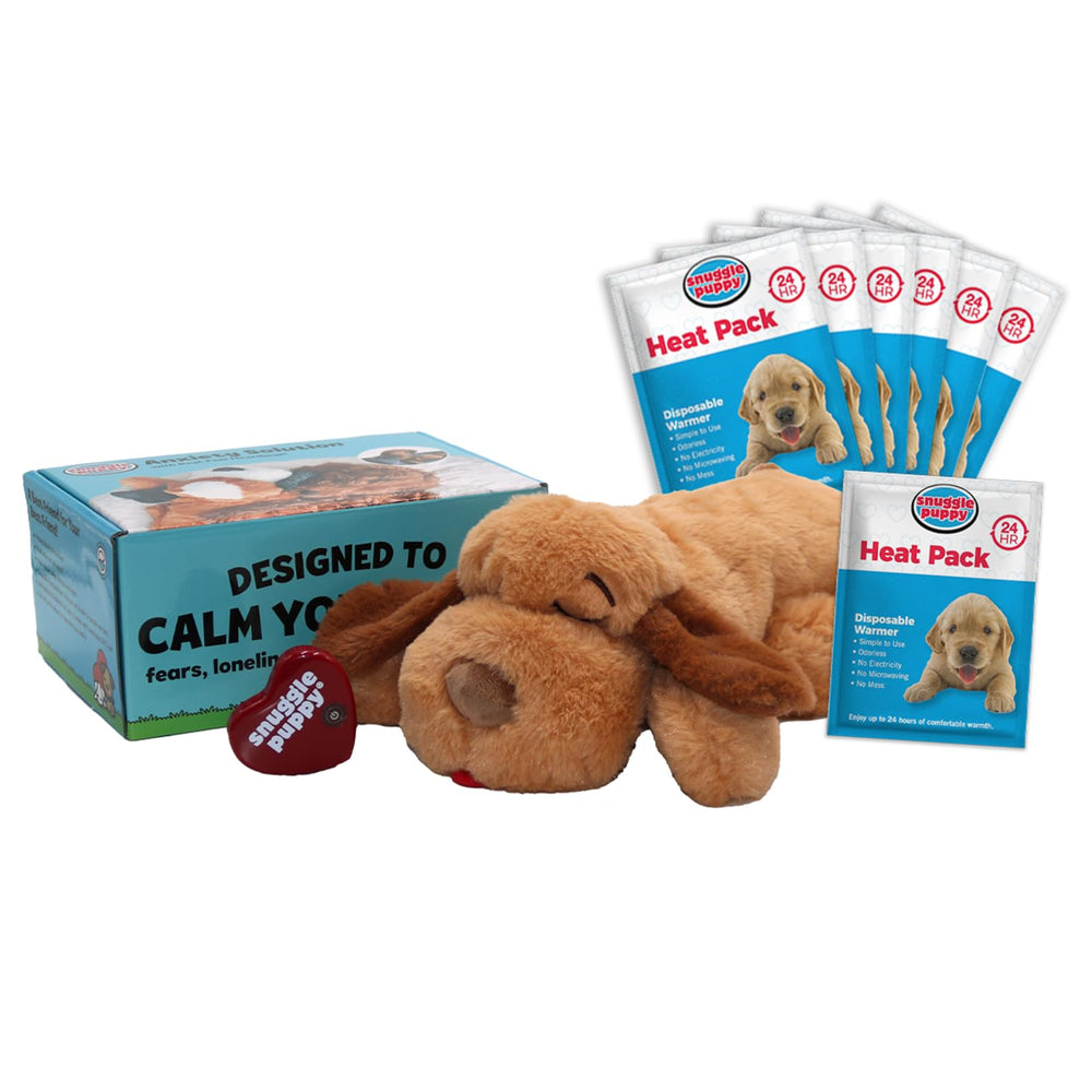 Snuggle Puppy Original con latido real para calmar al cachorro durante el juego