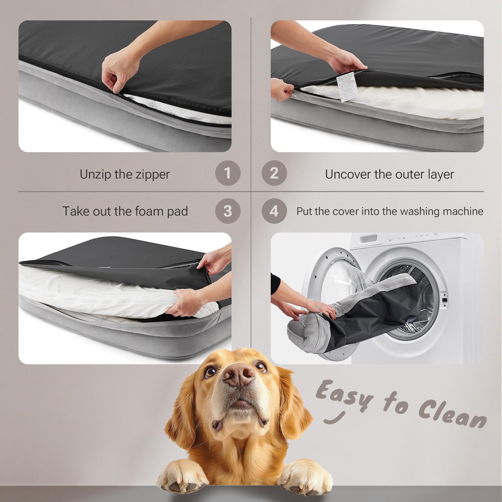 Soft Touch almohadilla de espuma cómoda, soporte ortopédico suave para siestas largas.