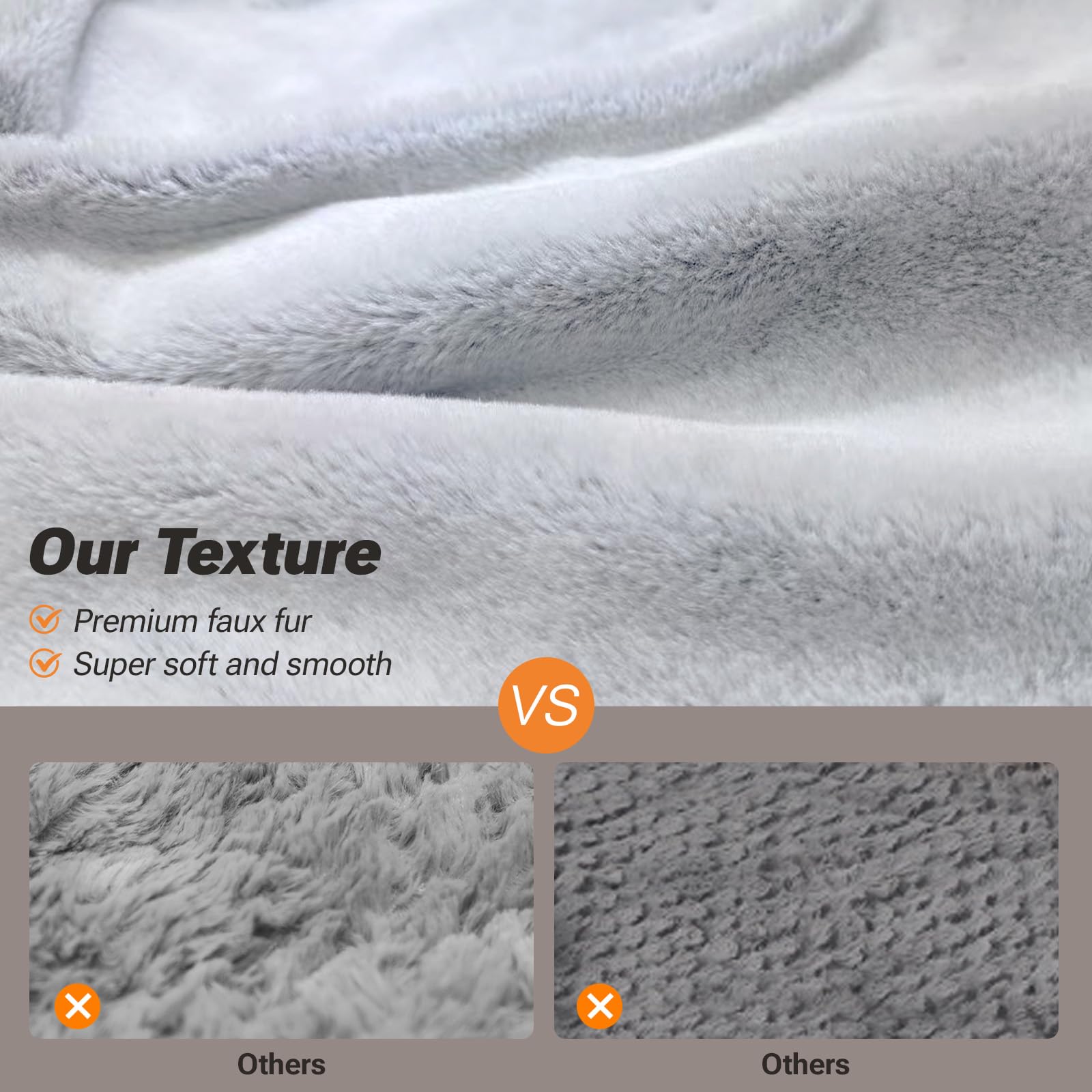 Soft Touch funda lavable e impermeable en gris, facilita limpieza y protección diaria.
