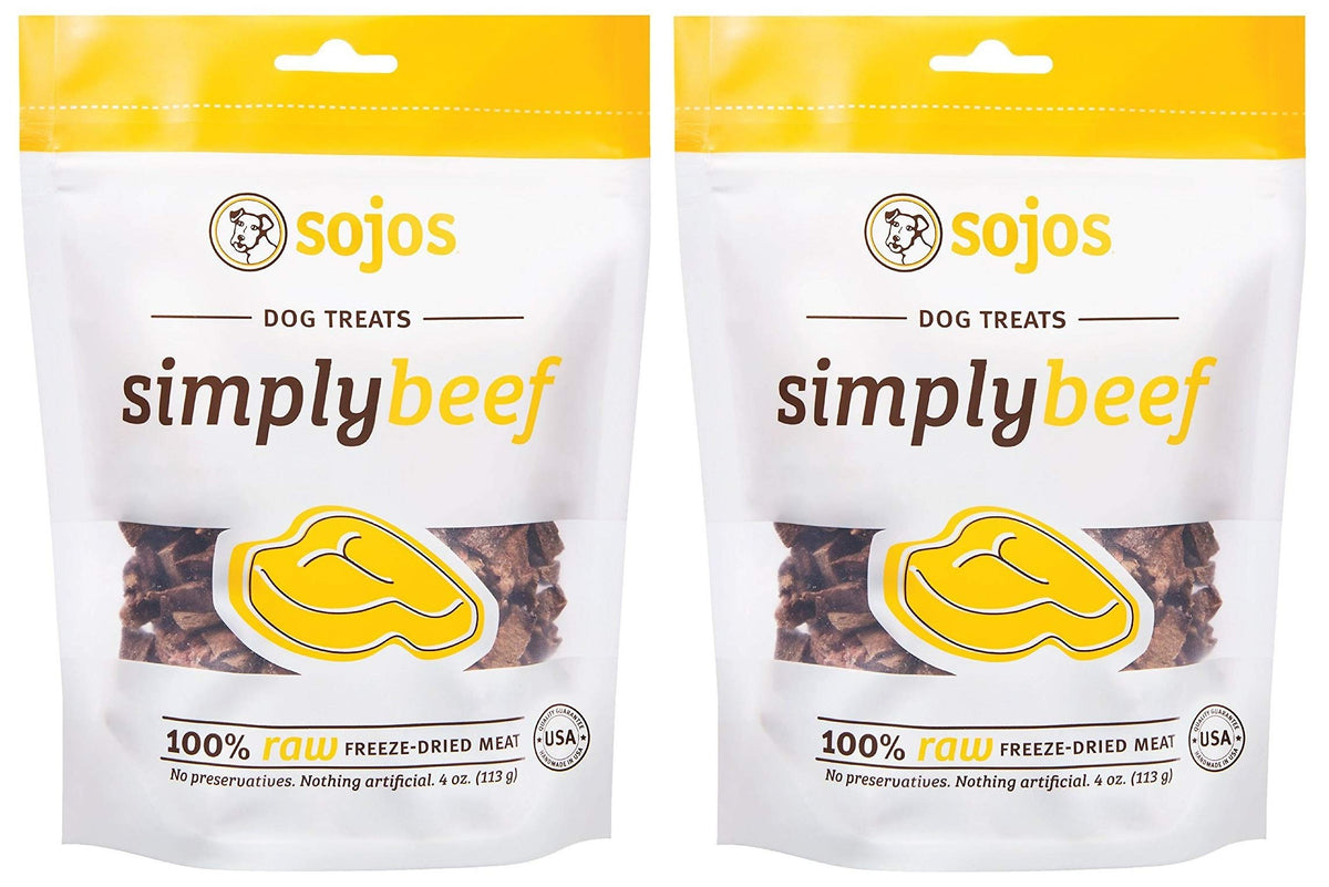 Sojos, bolsa de premios para entrenamiento de perros, sabor carne.