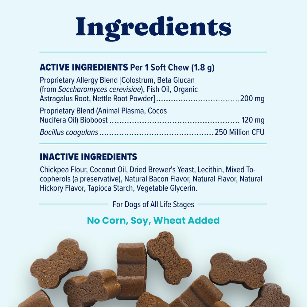 Colostro y Omega-3 en Solid Gold para piel e inmunidad.