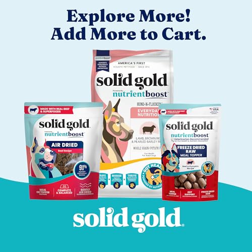 Solid Gold: experiencia de alimento premium para hogares.