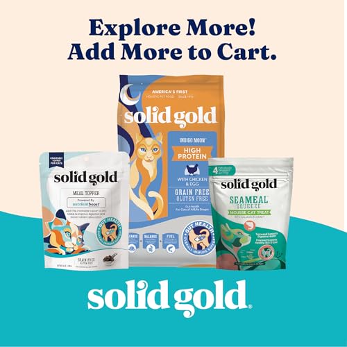Solid Gold lata de tres onzas facilita porciones y cuidado de la dieta