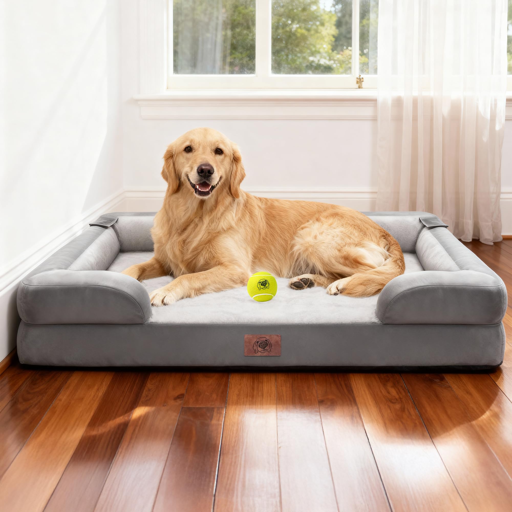 Funda con cremallera de la cama Song Puppy para retirar y lavar