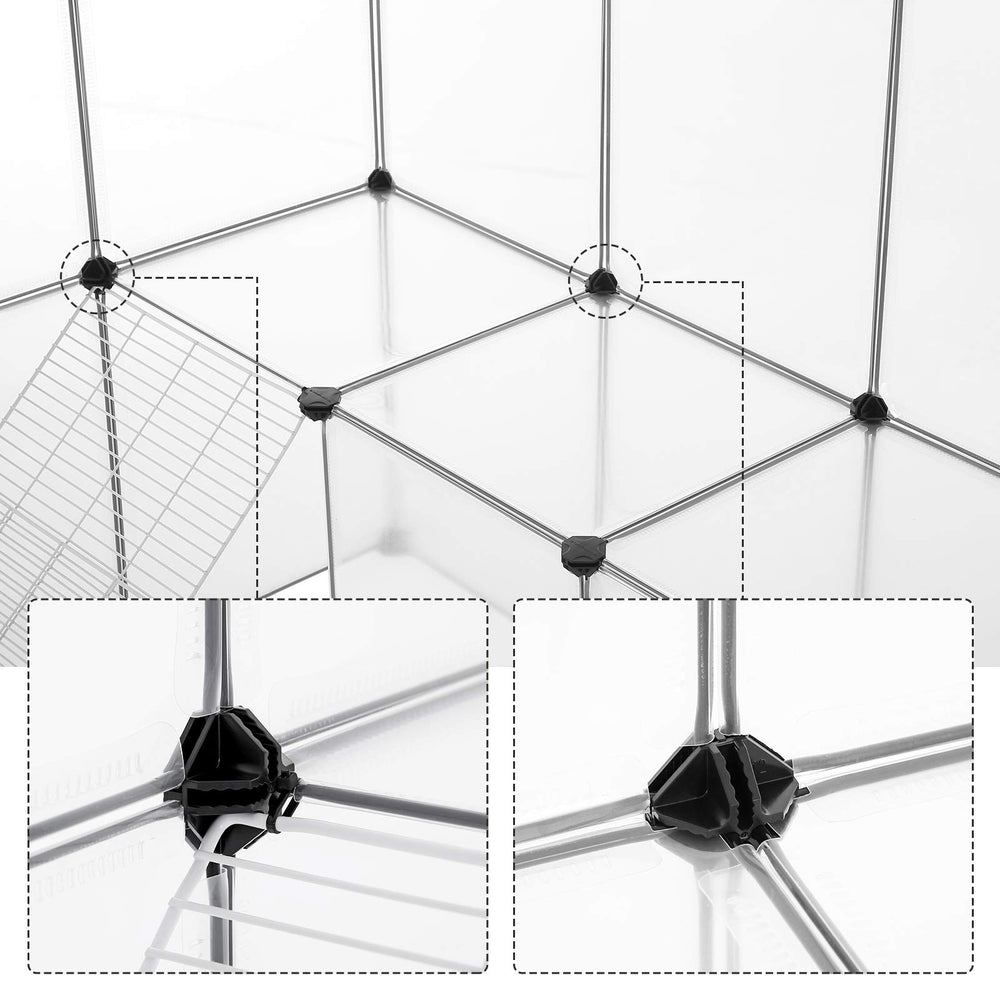 SONGMICS Cobaya accesorios como bridas para montaje estable