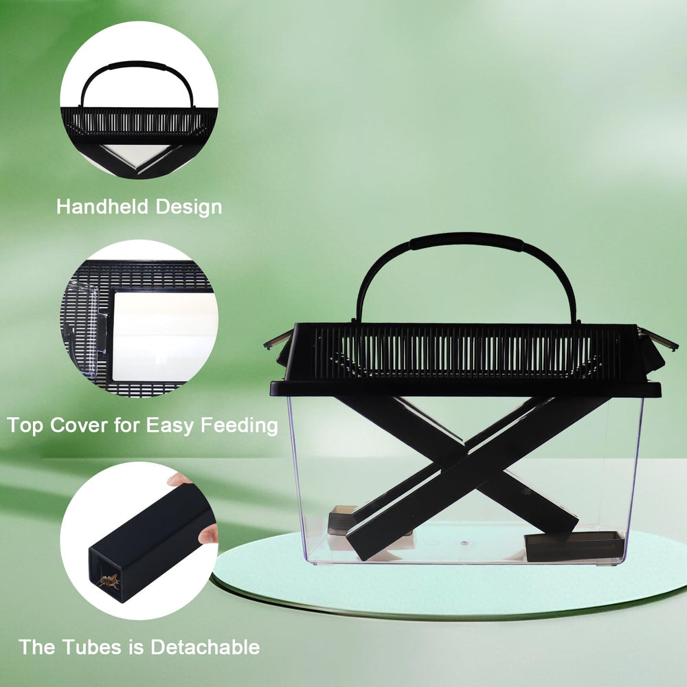 Sorwatee pinzas para alimento, precisión al servir insectos.