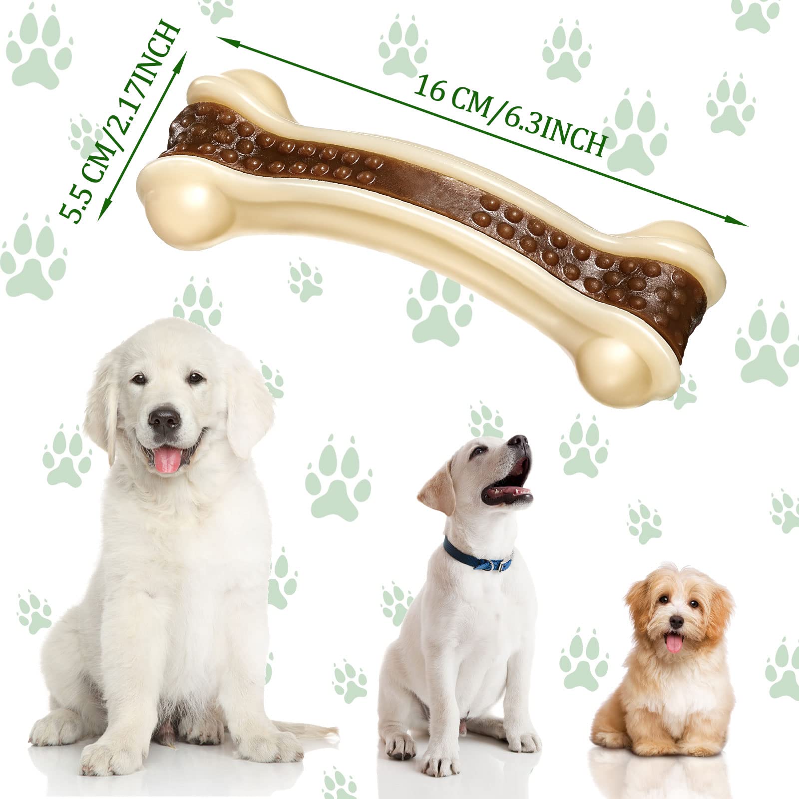 Sosation Juguete mordedor con sabor carne para perros