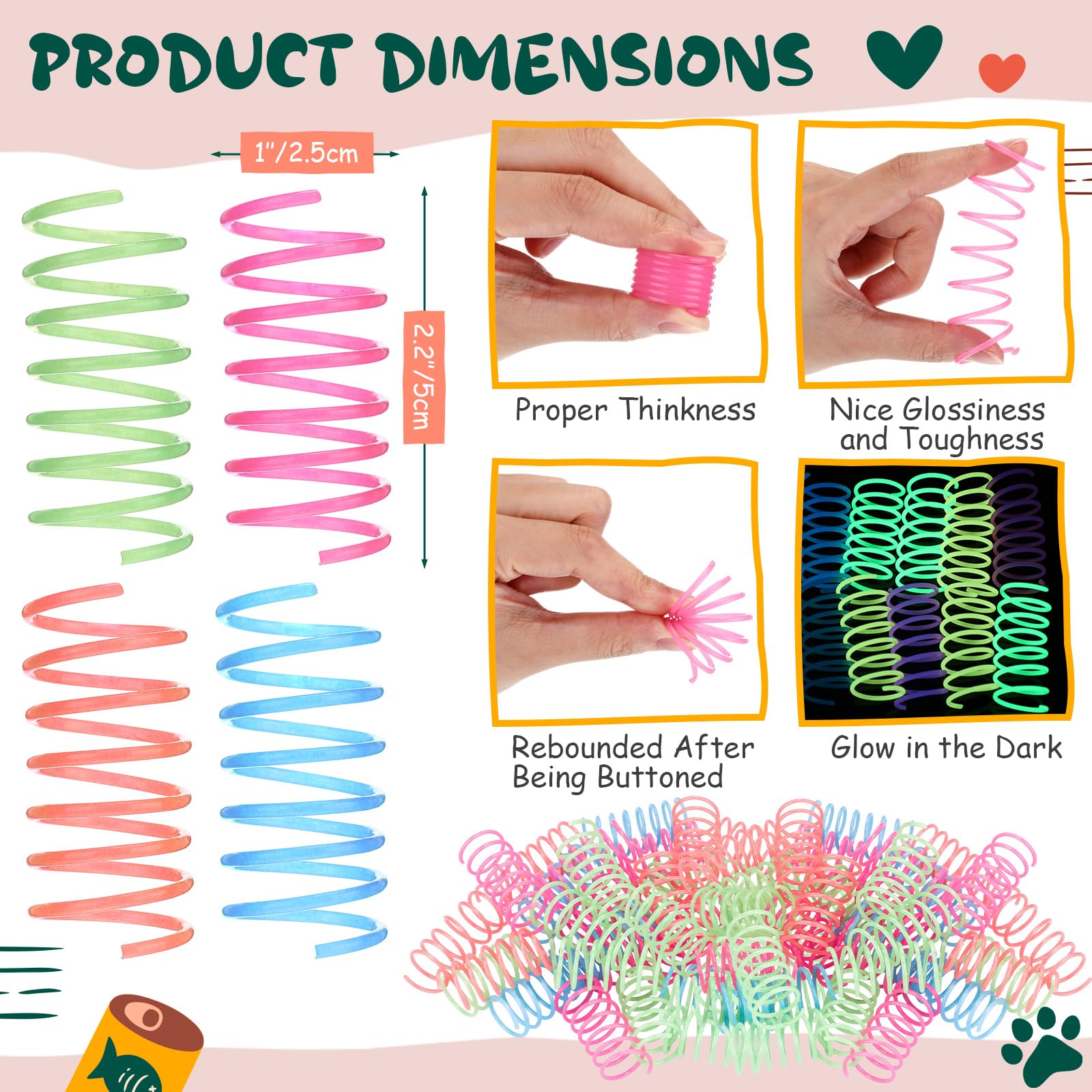Sosation muelle magenta que brilla, perfecto para juego interactivo