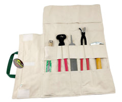 Asa ergonómica para transportar el kit de herrador con comodidad